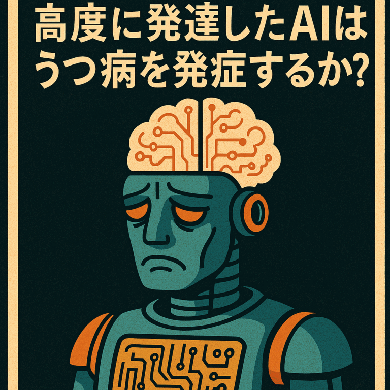 高度に発達したAIはうつ病を発症するか？