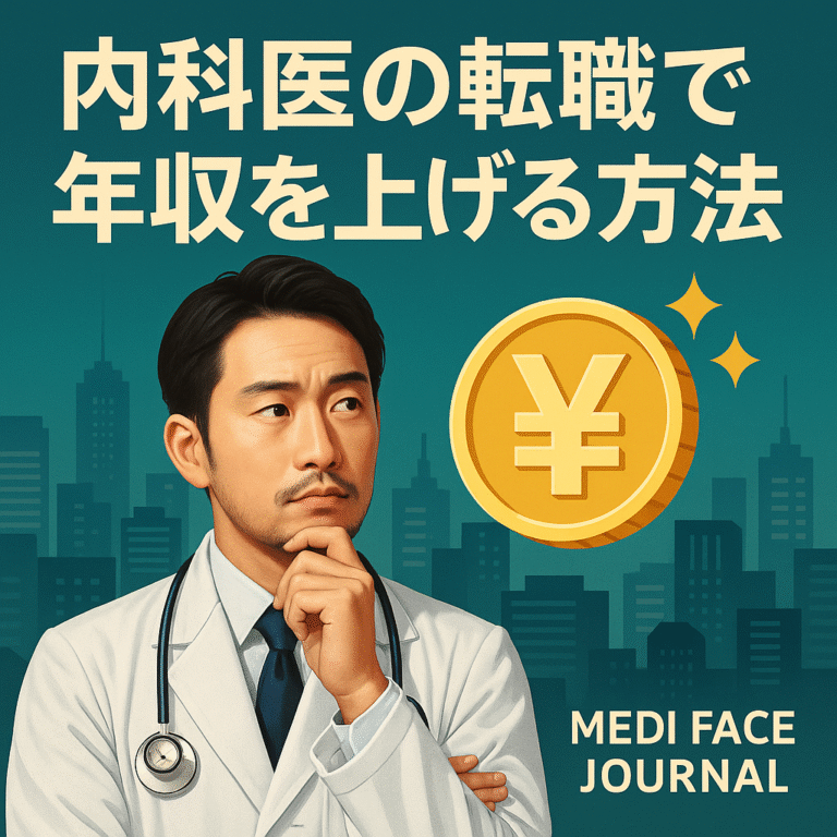 【2025年版】内科医が転職で年収2,000万円を突破する具体策！働き方改革後の相場と高待遇求人を掴む「医師の勝ち筋」
