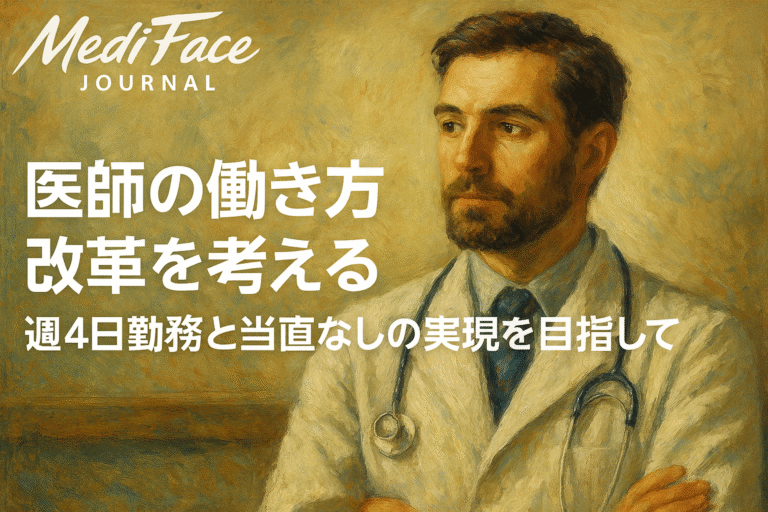 【決定版】「週4日・当直なし」を戦略的に勝ち取る：AIとリモート管理を武器に、臨床の消耗戦から脱却するキャリア・ナビゲーション