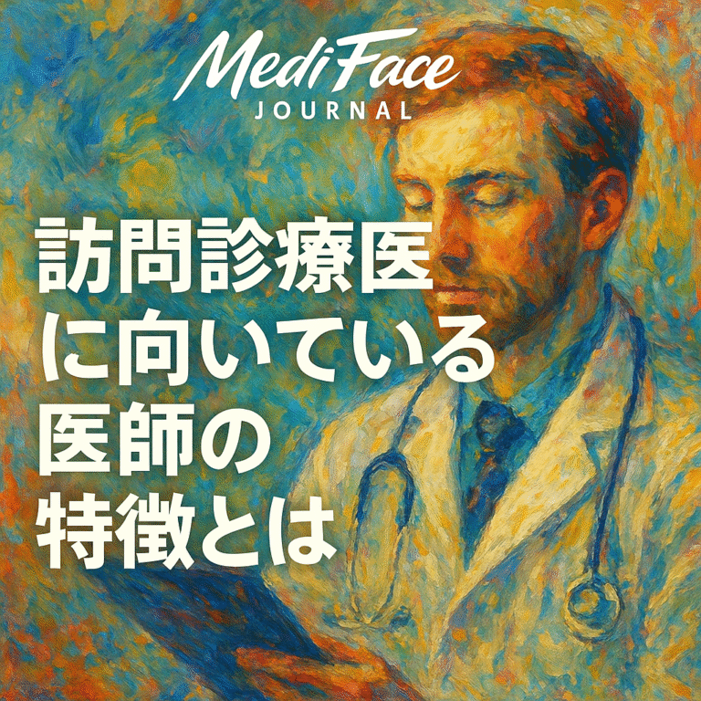 訪問診療医に向いている医師の特徴とは