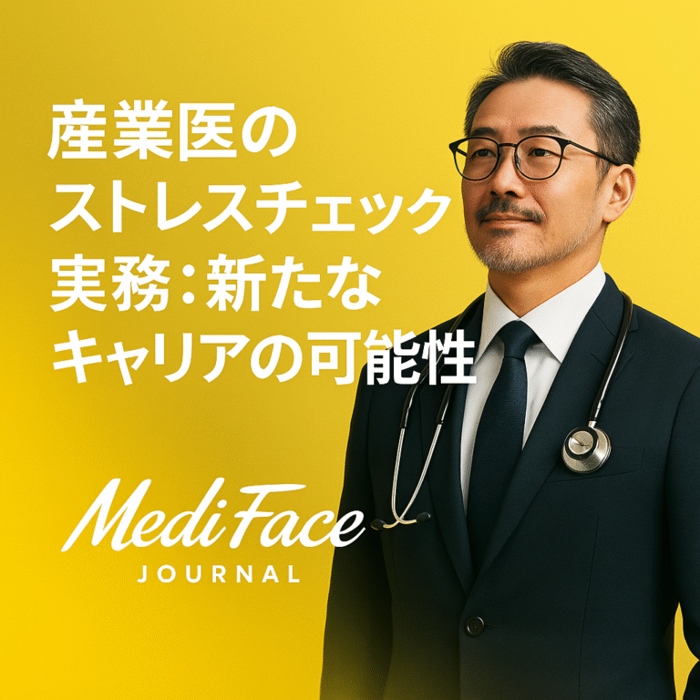 産業医が行うストレスチェックの実務