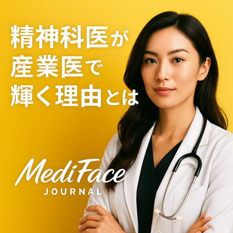 精神科医が産業医で活躍できる理由