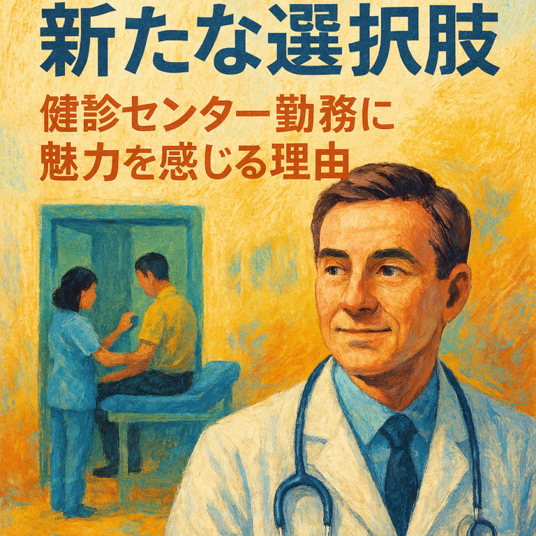 健診センター勤務に転職した医師の1日とは？