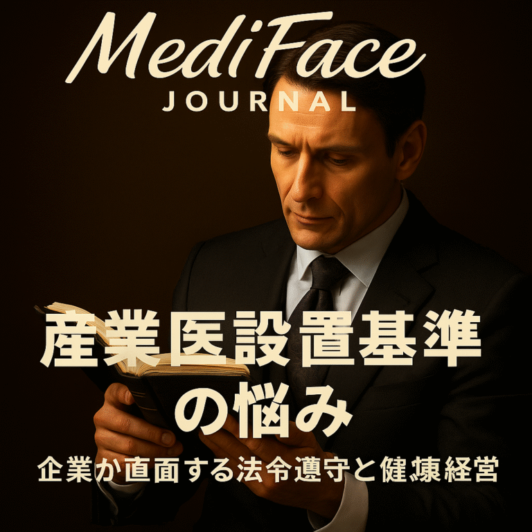労働安全衛生法に基づく産業医の設置基準まとめ
