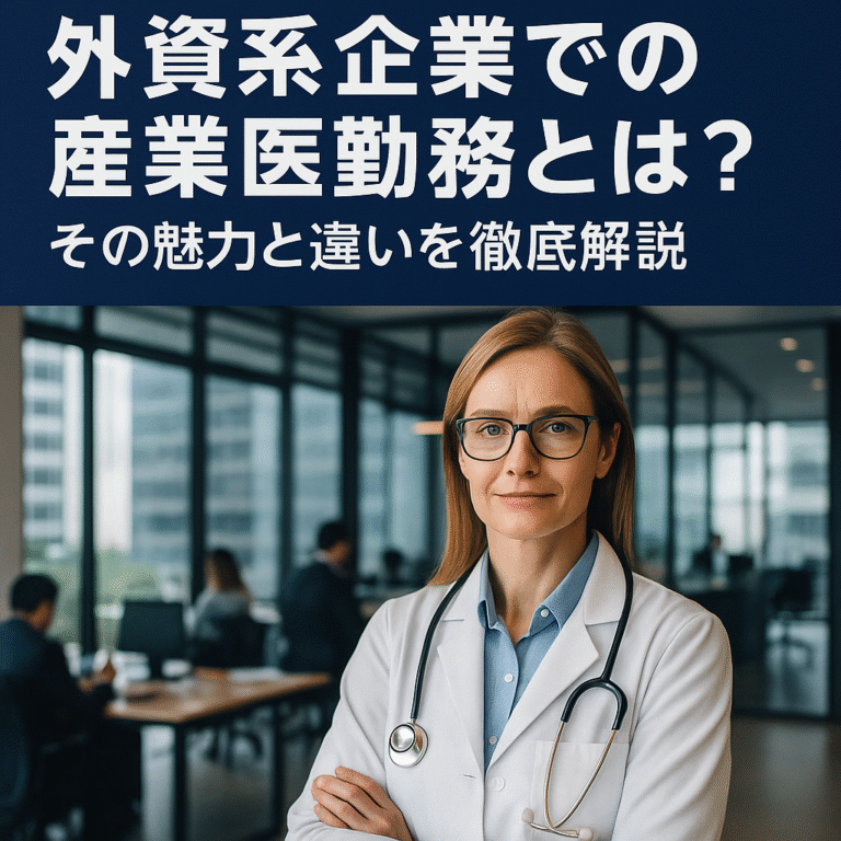 外資系企業の産業医勤務は何が違う？