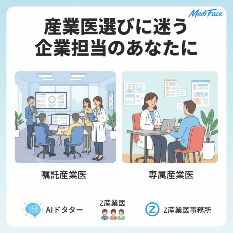 【2025最新】嘱託・専属産業医の選定基準：安全配慮義務という巨大なリスクに対し、医学的エビデンスで「最強の盾」を構築するステップ