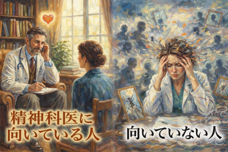精神科医に向いている人、向いていない人の特徴